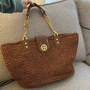 Tory Burch Straw Bag